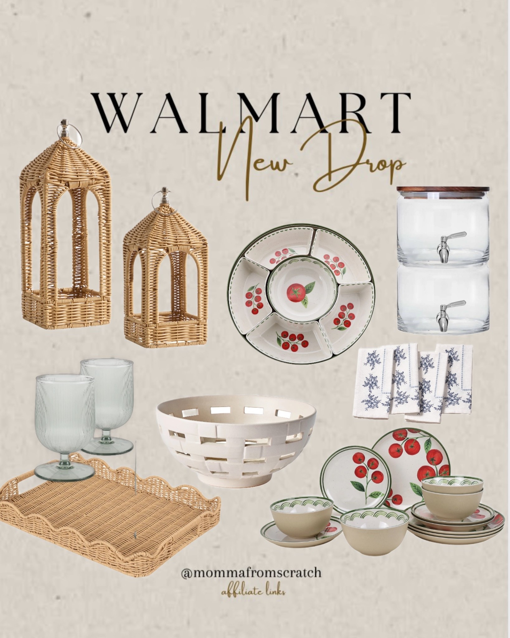 Walmart summer entertaining decor drop! Memorial Day decor 

#LTKHome #LTKSeasonal #LTKFestival