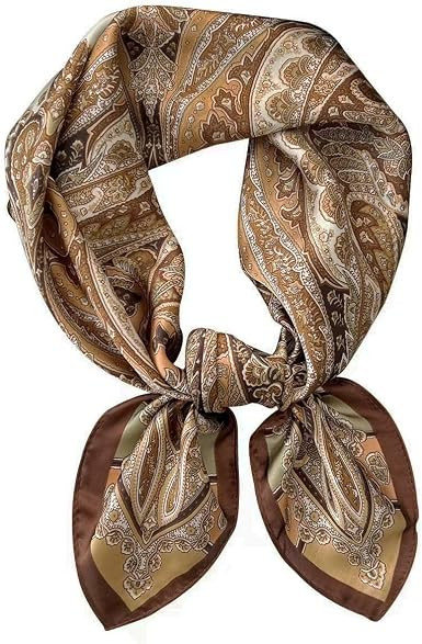 Hexchasty Head Hair Scarf Satin Silk Like Scarves for Women Purse Scarf | Amazon (US)