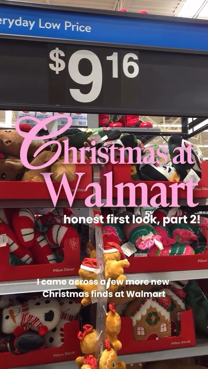 Some of my favorite new Christmas decor finds that are just being put out at Walmart! Remember to shop Christmas decor early before the good stuff is gone 🎄 you can easily shop eveything you see here on my LTK! 🎀 #walmartfinds #christmasdecor #anthropologiechristmas #hellokitty #christmasbows

#LTKHome #LTKSeasonal #LTKFindsUnder50