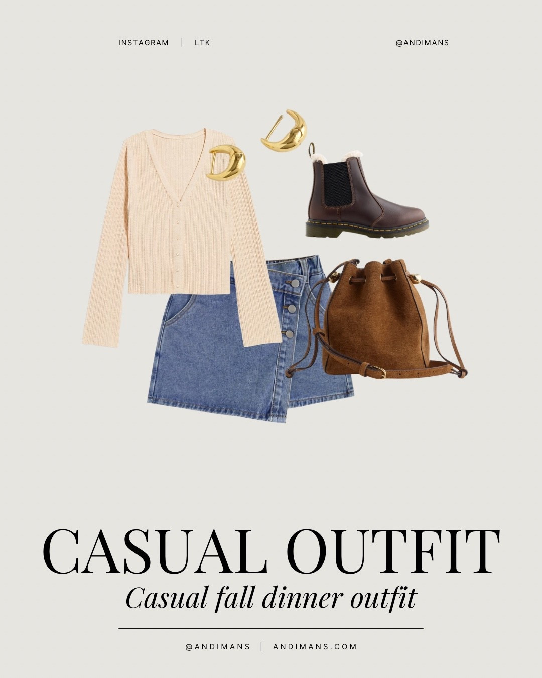 Casual fall dinner outfit!

#LTKFindsUnder100 #LTKStyleTip #LTKShoeCrush