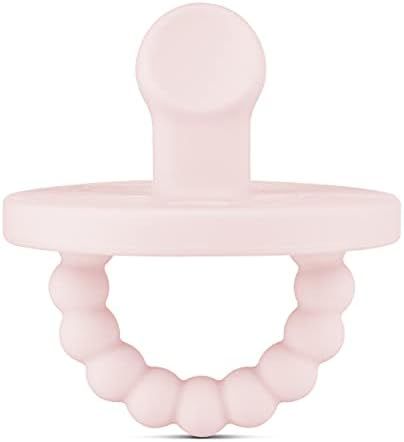 Ryan & Rose Cutie PAT Pacifier Teether (Slant, Pink) | Amazon (US)