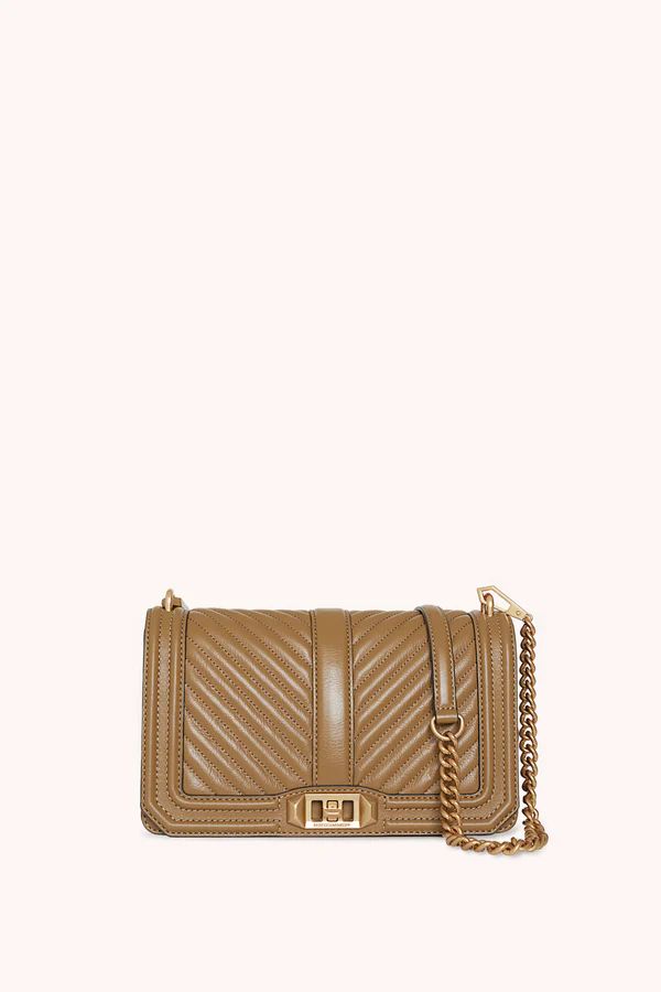 Chevron Quilted Love Crossbody | Rebecca Minkoff US