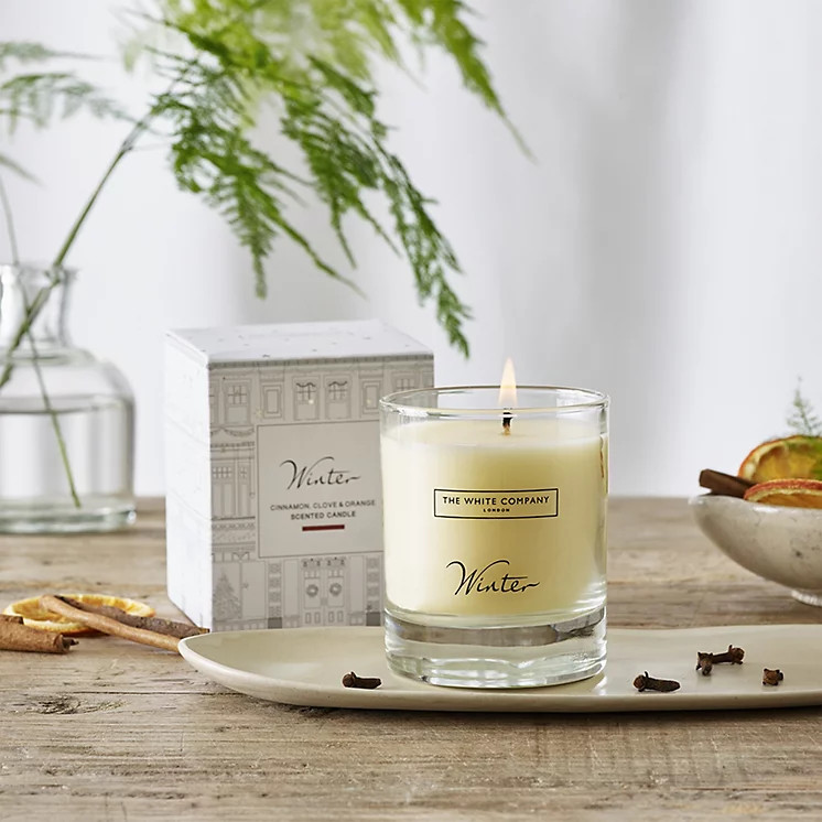 Winter Signature Candle | The White Company UK & ROW