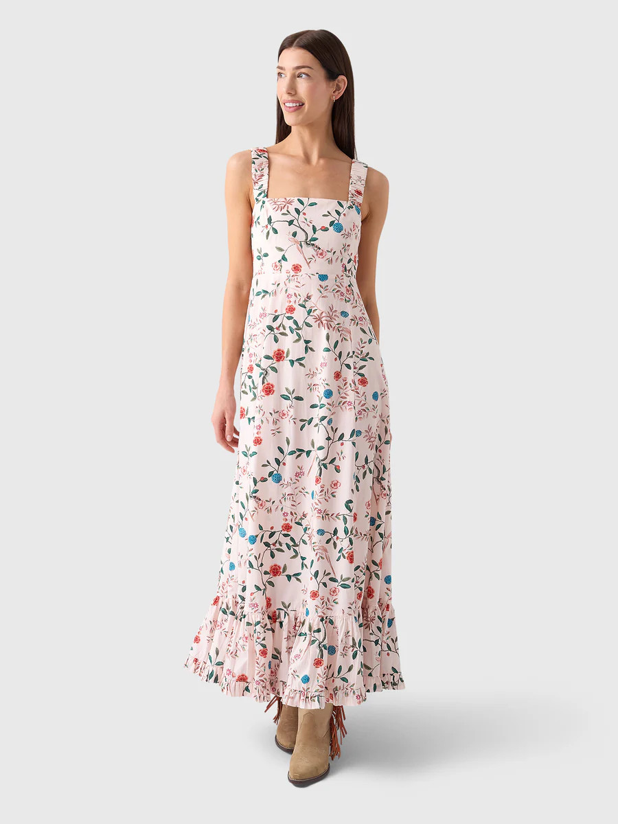 Masons Daughter Women's Chinoiserie Maxi Dress | Saint Bernard