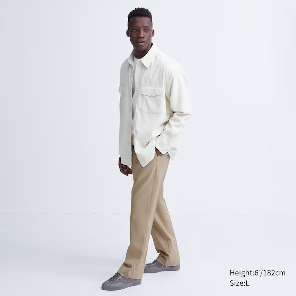 Wide-Fit Pleated Pants | UNIQLO (US)