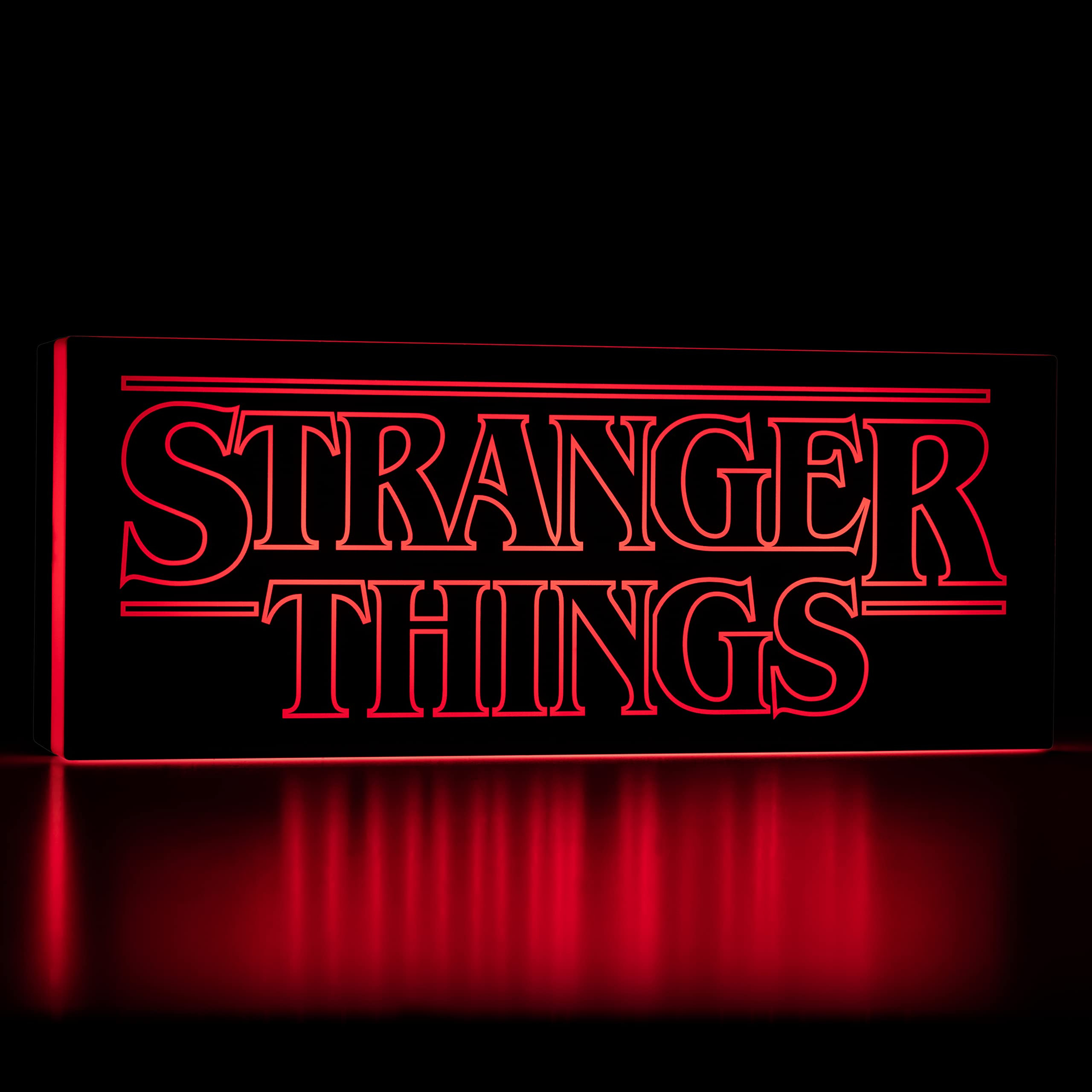 Paladone Stranger Things Logo Light with 2 Light Modes, Stranger Things Glowing Sign Decor and Gi... | Amazon (US)