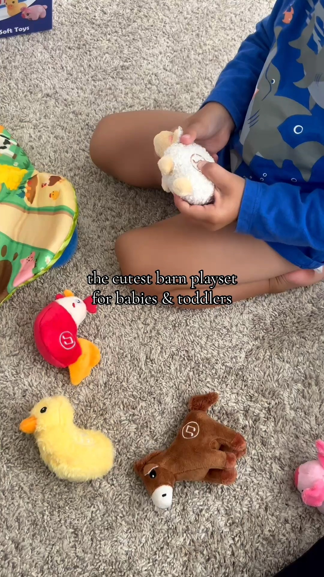this is genuinely one of the cutest toys!

all of the farm animals say what animal it is & the sound! so interactive & fun! it also closes up for an easy clean up!

#LTKBaby #LTKKids #LTKmomlife