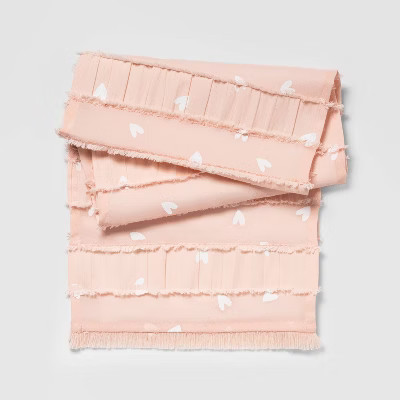 Small Hearts Table Runner Pink - Opalhouse™ | Target