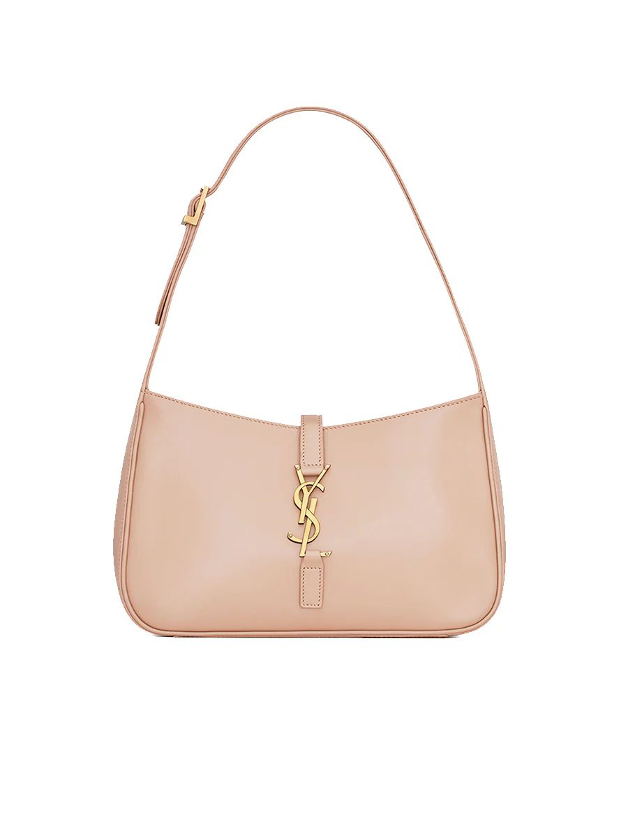 Le 5 a 7 Hobo Bag in Smooth Leather in Rosy Sand | COSETTE (global)