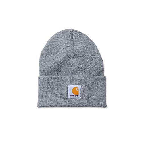 Carhartt His and Hers Winter Hat OFA 100% Polyacrylic Elastic Light Grey One Size | Amazon (US)