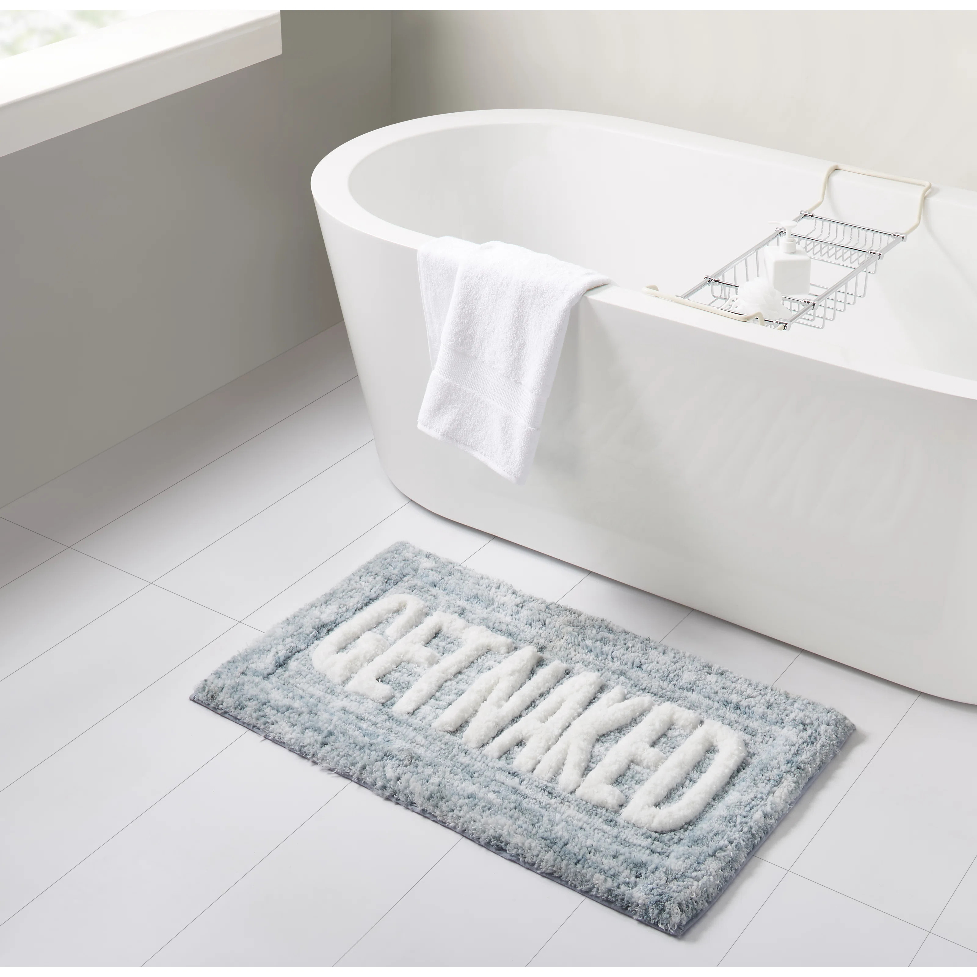Get Naked Statement Bath Rug | Wayfair North America