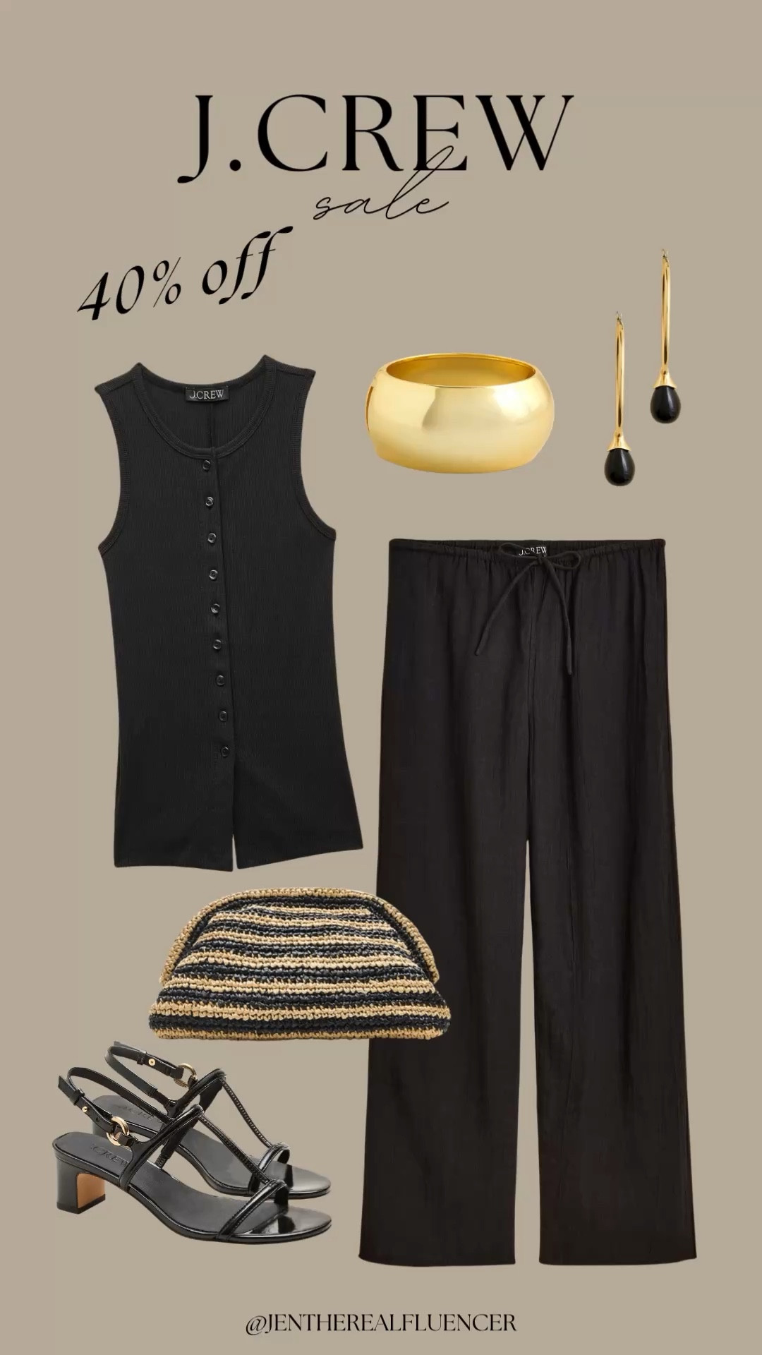 @J.Crew spring sale!! 40% off this entire outfit 🖤🔥

#LTKgrwm #LTKSaleAlert #LTKootd