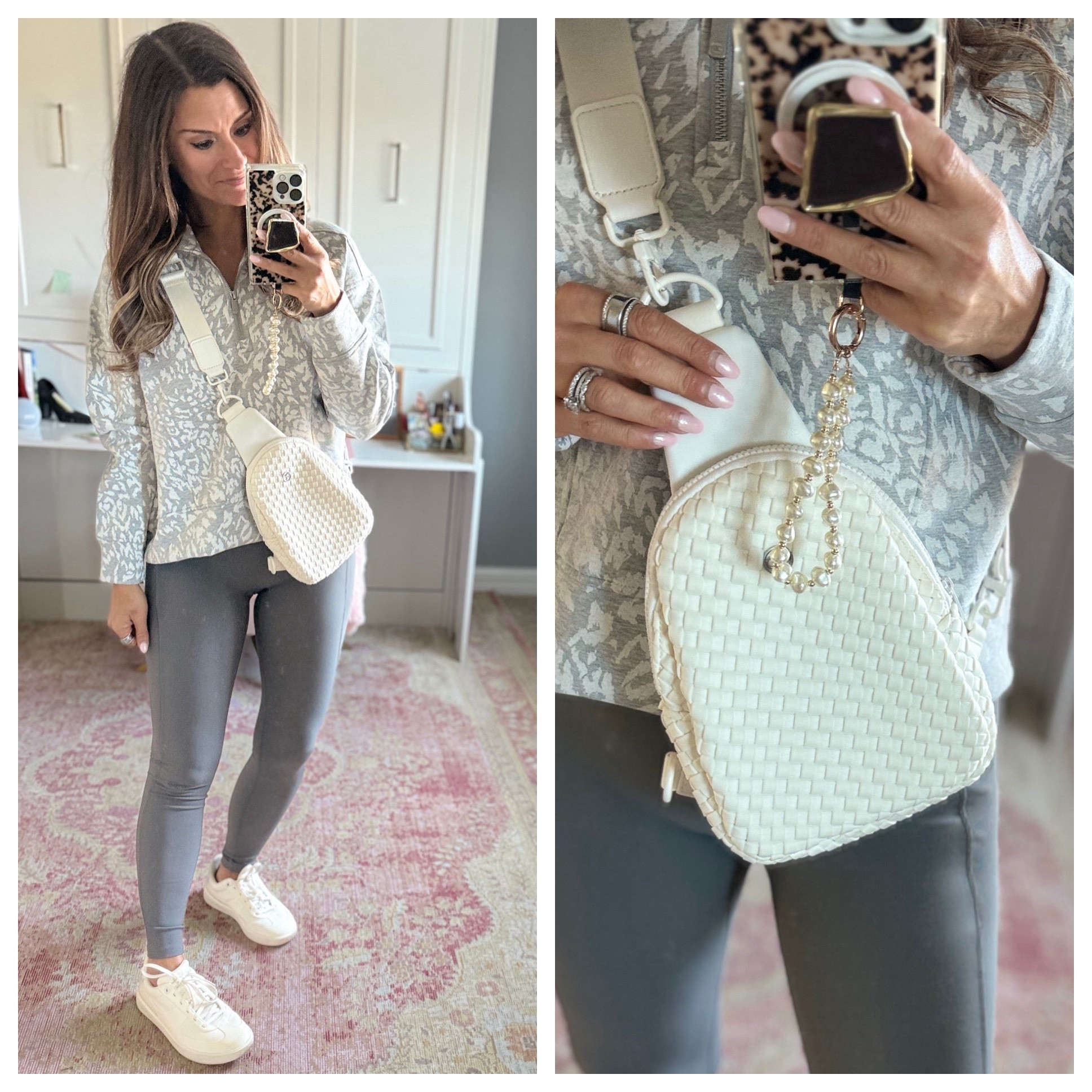 Great workout gear from @calia  #caliapartner #fleeceseasonishere #theresbeautyintheburn