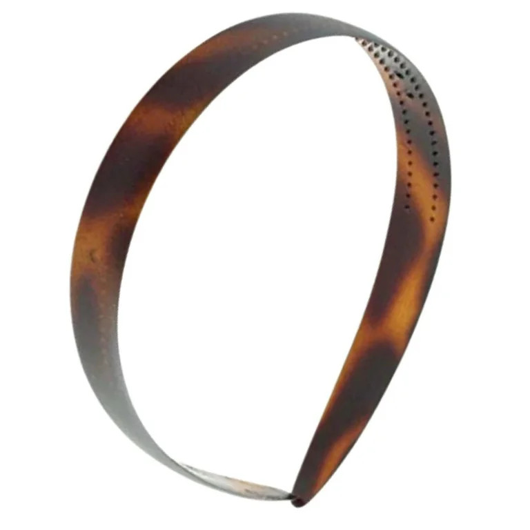 Parcelona French Wide 3/4" Tortoise Shell Celluloid Headband for Women and Girls | Walmart (US)
