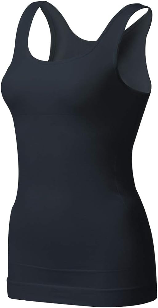 EUYZOU Women's Tummy Control Shapewear Tank Tops - Seamless Body Shaper Compression Top | Amazon (US)