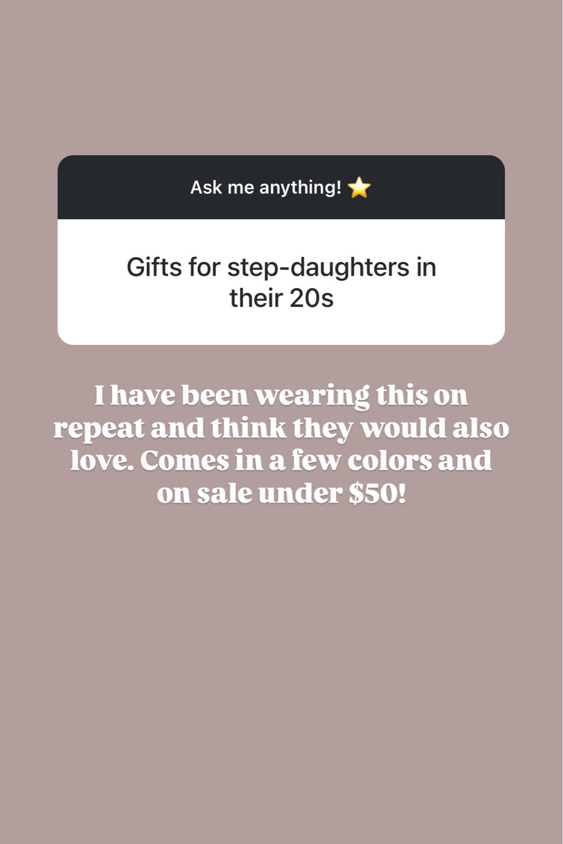 I’ve even wearing this set so much recently! Such a great gift idea! 


Loverly grey, gifts for her, Christmas gifts 

#LTKHoliday #LTKStyleTip #LTKGiftGuide