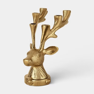 Deer Candelabra Christmas Candle Holder - Threshold™ | Target