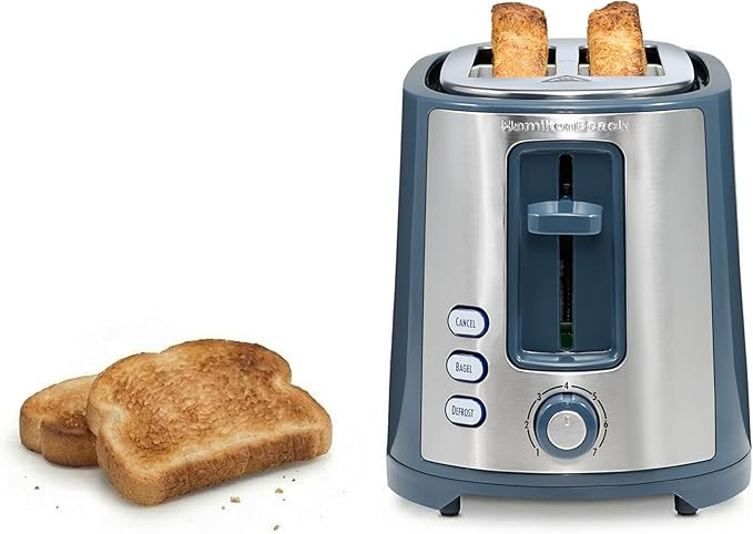Hamilton Beach 2 Slice Extra Wide Slot Toaster with Bagel & Defrost Settings, Shade Selector with... | Amazon (US)