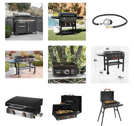 Blackstone grills!  We have the 22 inch adventure ready tabletop version - because of space and we already had a table to put on it.  But I would recommend the 22 inch on stand or the 28 inch one for more cooking space.   We could definitely use a larger one sometimes!

#LTKSeasonal #LTKhome #LTKFind