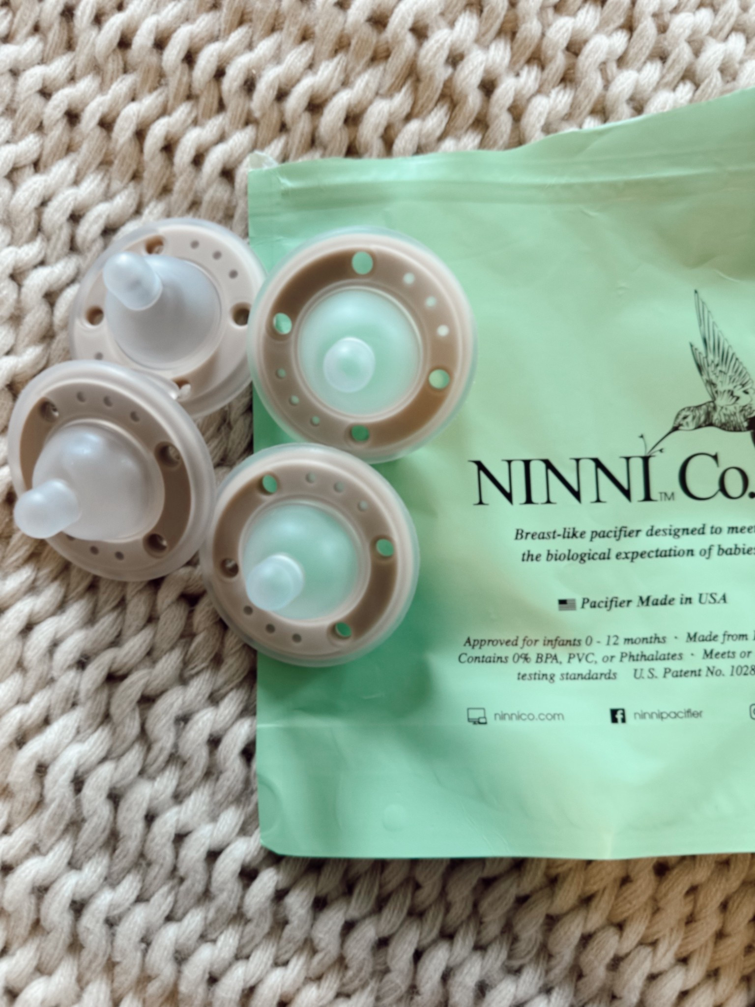 Black Friday ninni+co | these are the pacifiers we decided to go with for our baby! They are great for BF babies. 🤎 also nontoxic + made in the USA ✨

#LTKBump #LTKKids #LTKBaby