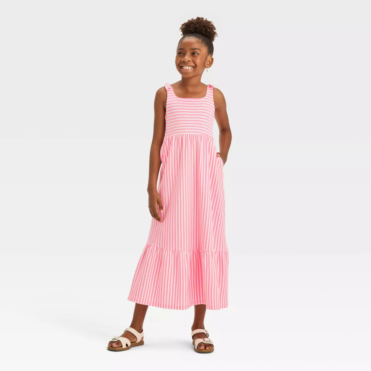 Girls' Knit Maxi Dress - Cat & Jack™ | Target