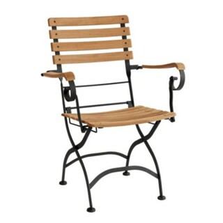Giardino Teak Outdoor Folding Armchair | Ballard Designs, Inc.