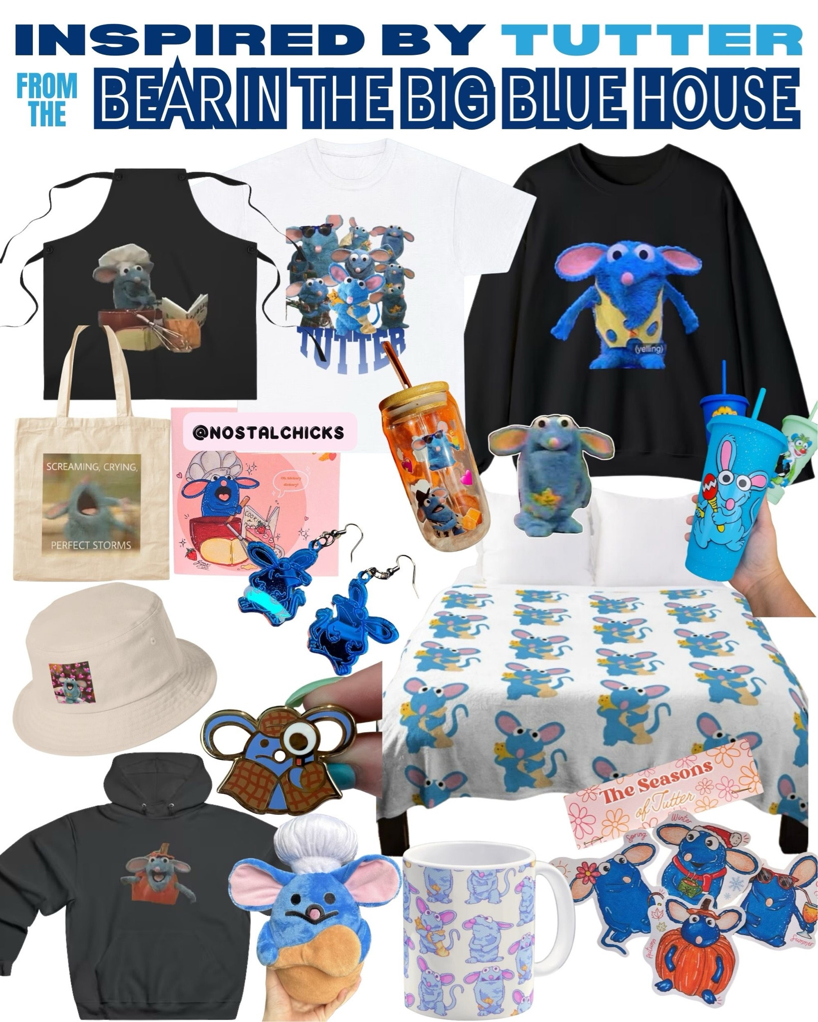 Tutter from Bear In The Big Blue House
#2000s #y2k #millennial #millennials #90s #2000s #tutter #bearinthebigbluehouse