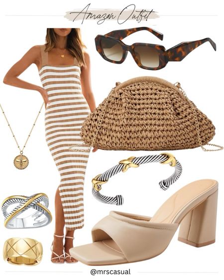 Amazon striped maxi dress summer outfit idea 

#LTKSummerSales #LTKSeasonal #LTKFindsUnder50