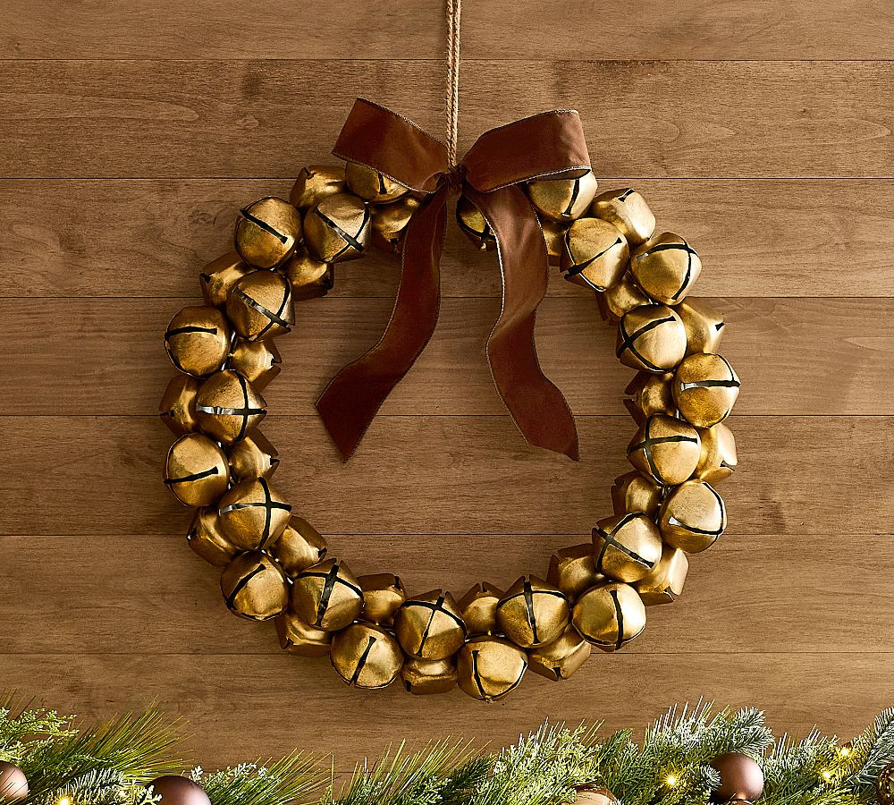 Brass Bell Wreath | Pottery Barn (US)