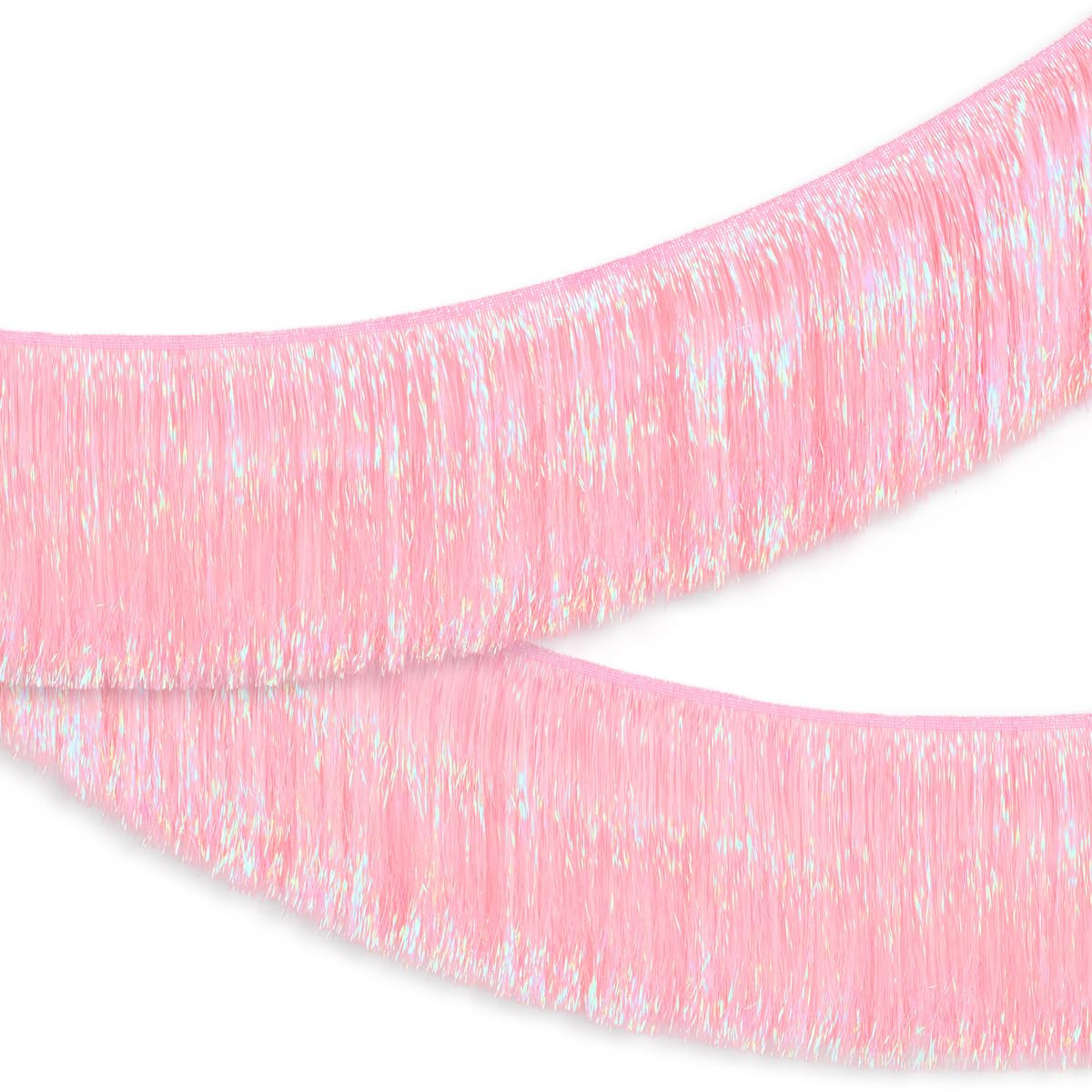 xo, Fetti Party Decorations Light Pink Fringe Banner - 4 ft. | Bachelorette Party Supplies, Birth... | Amazon (US)
