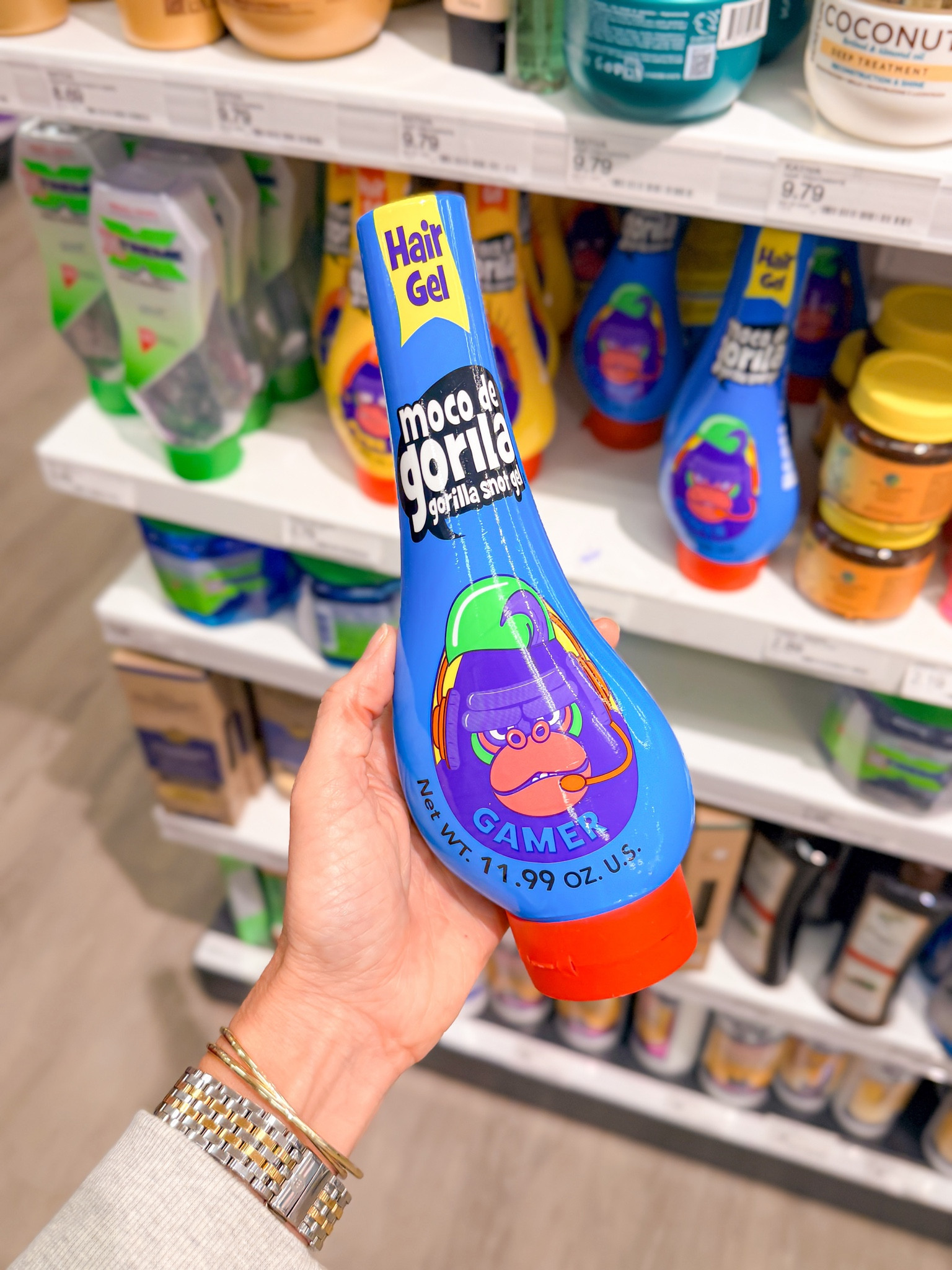 Moco de gorilla hair gel at Target!