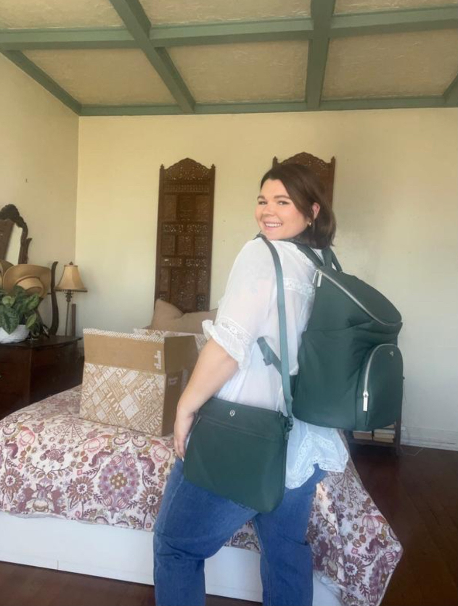 The Lululemon diaper bag I absolutely LOVE! And comes with a smaller bag inside too with a changing pad. Saving to use it until baby girl gets here but I’ve only heard amazing things! 

#LTKbaby #LTKitbag #LTKtravel