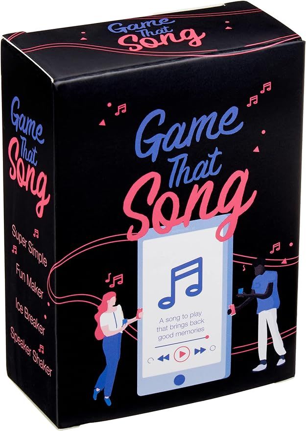 Game That Song - Fun Music Card Game for Adults - Perfect Valentines Day Gifts for Him or Her, Gr... | Amazon (US)