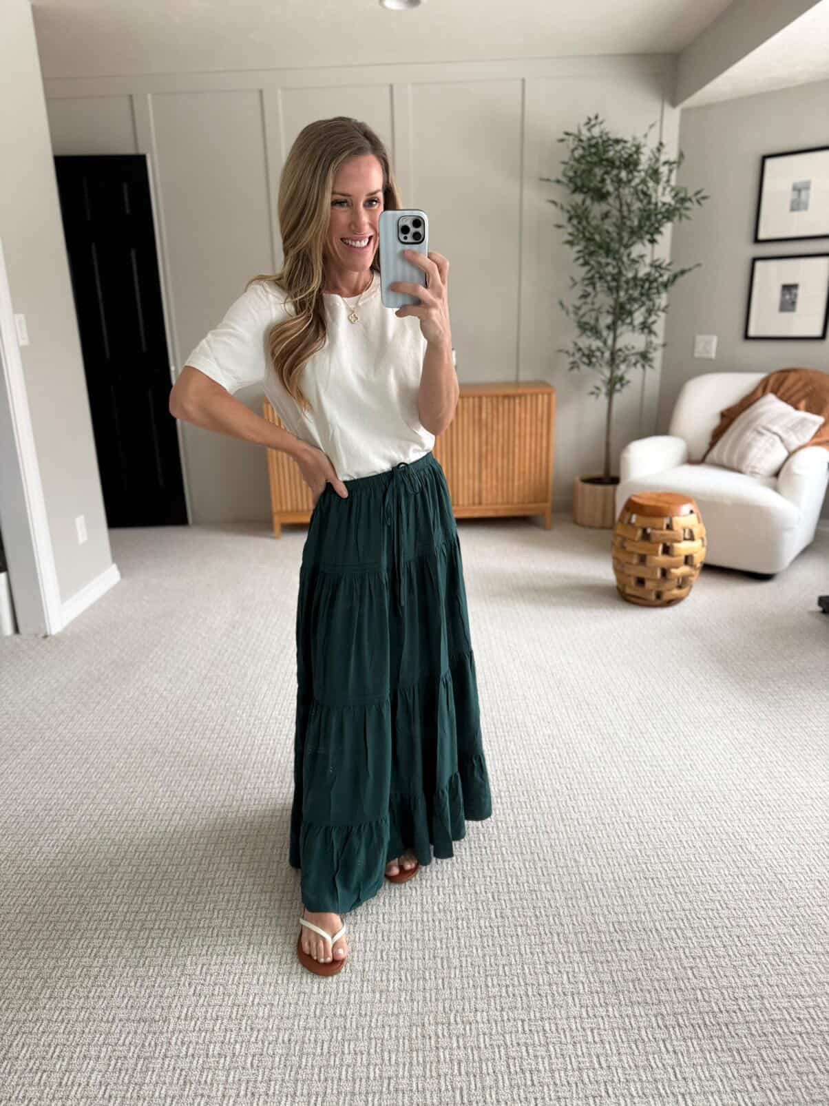Green maxi skirt

Amazon fashion casual outfit mom outfit spring outfit trendy 

#LTKgrwm #LTKootd #LTKmomlife