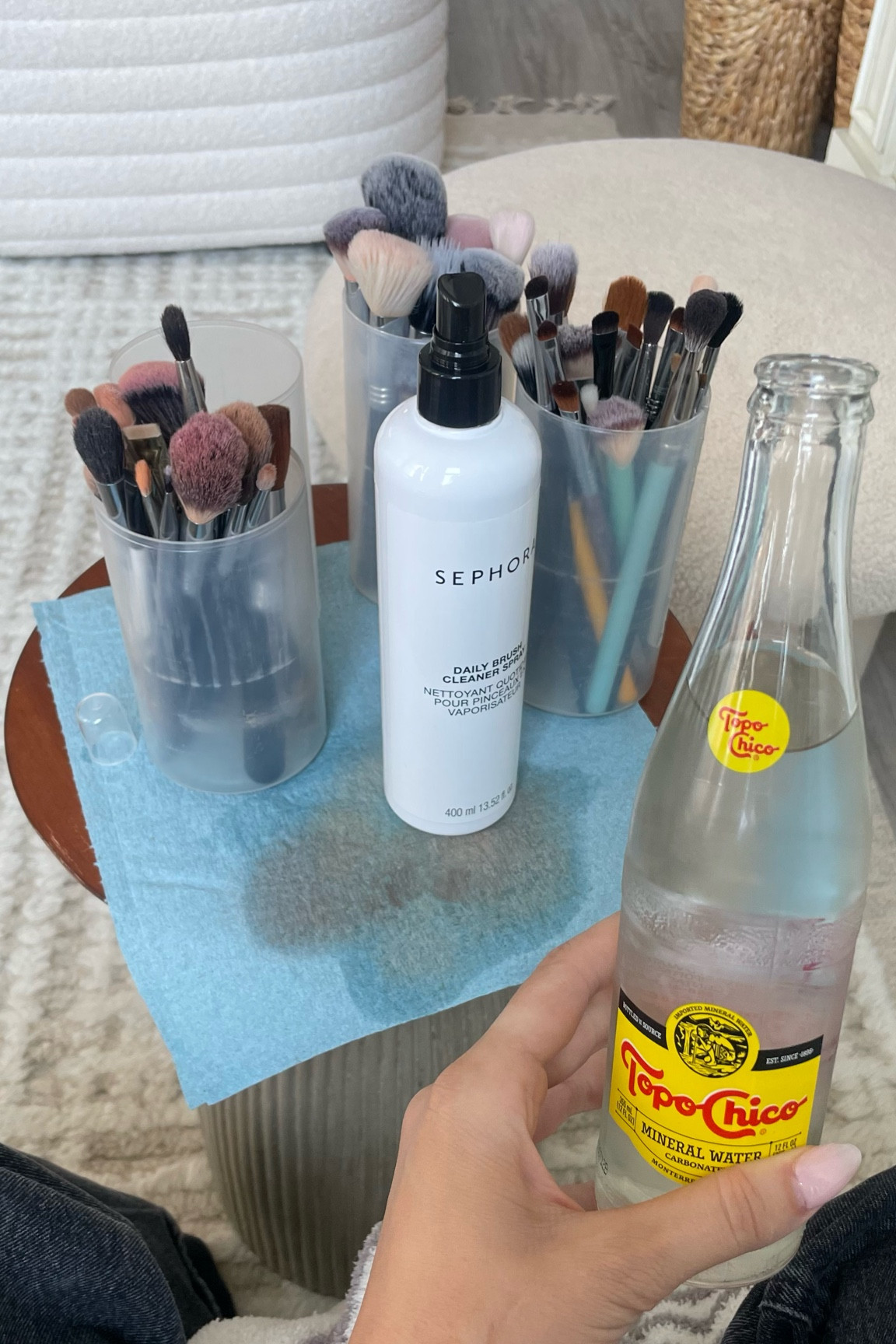 best brush cleaner! You don’t have to wet your brushes!!! 