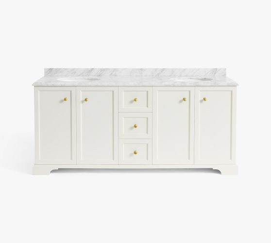 Somerset 72" Double Sink Vanity | Pottery Barn (US)