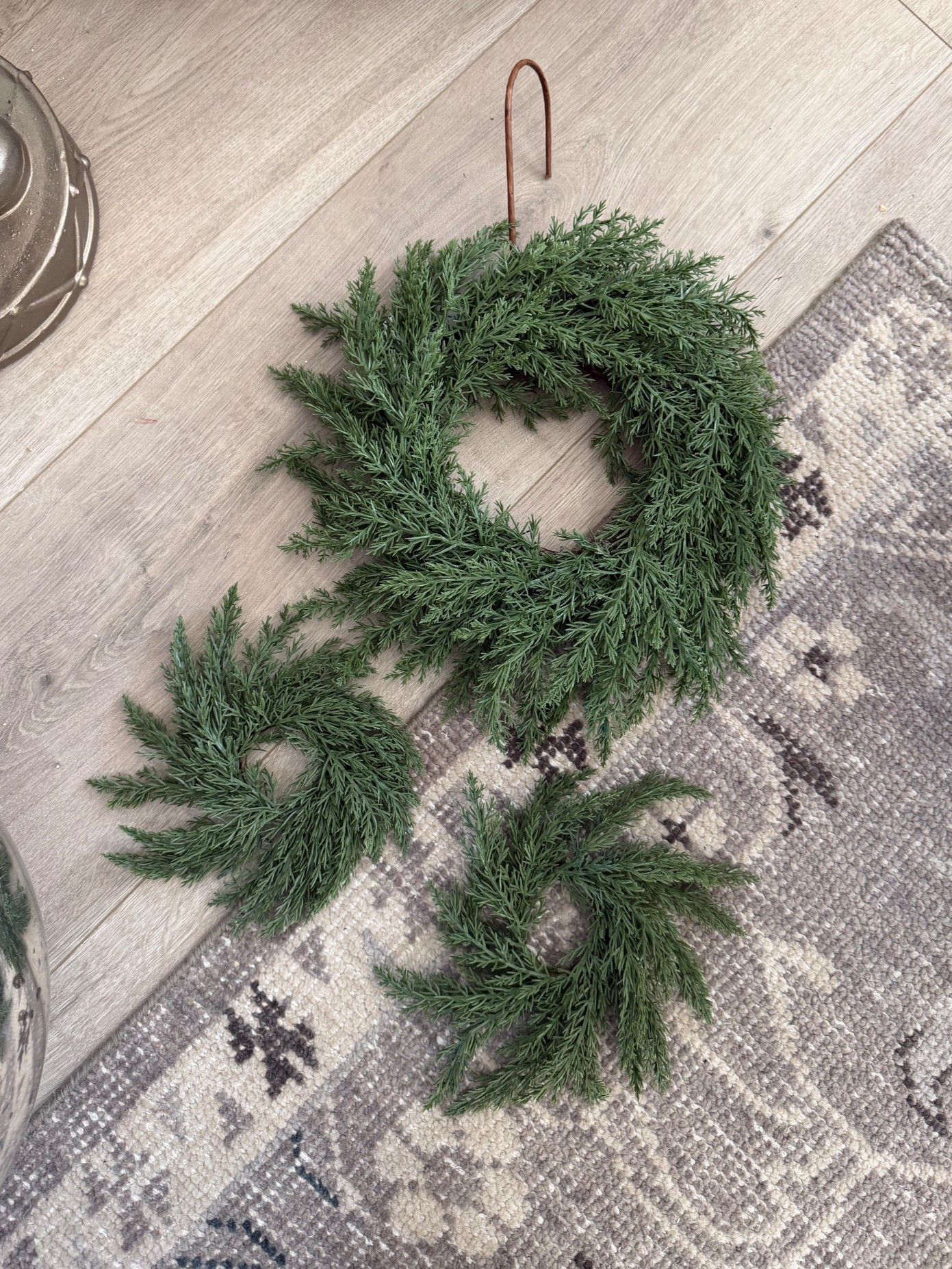 Realistic mini wreaths! I love using napkin rings as mini wreaths too! This one is a four pack for $20.


#LTKHoliday #LTKHome #LTKFindsUnder50