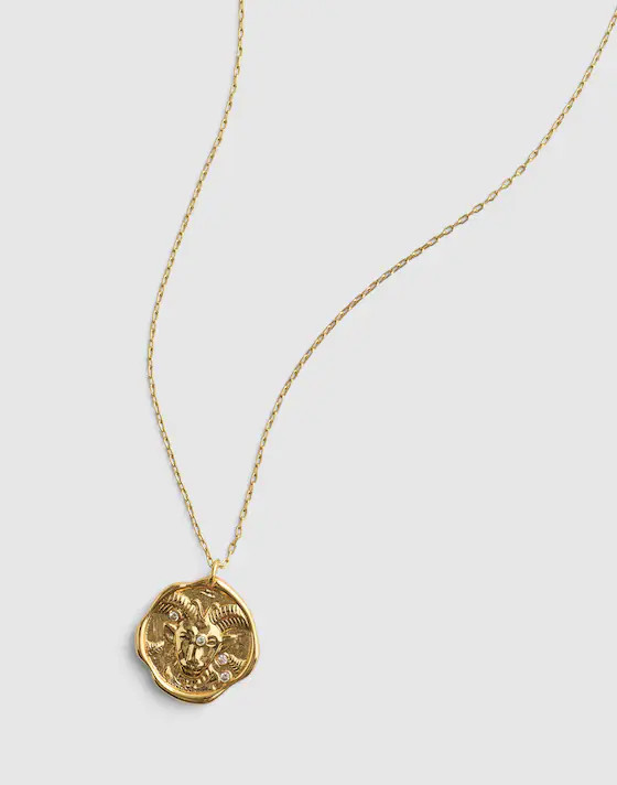 Zodiac Pendant Necklace | Madewell