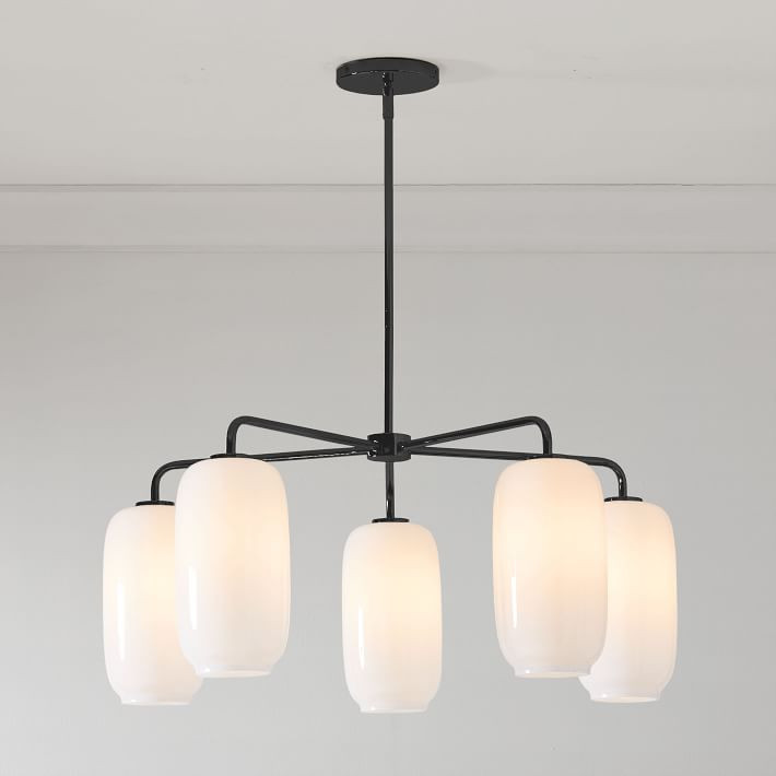 Sculptural 5-Light Pebble Chandelier | West Elm (US)