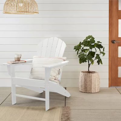 Unity Classic Brown Composite of Adirondack Chair | Lowe's