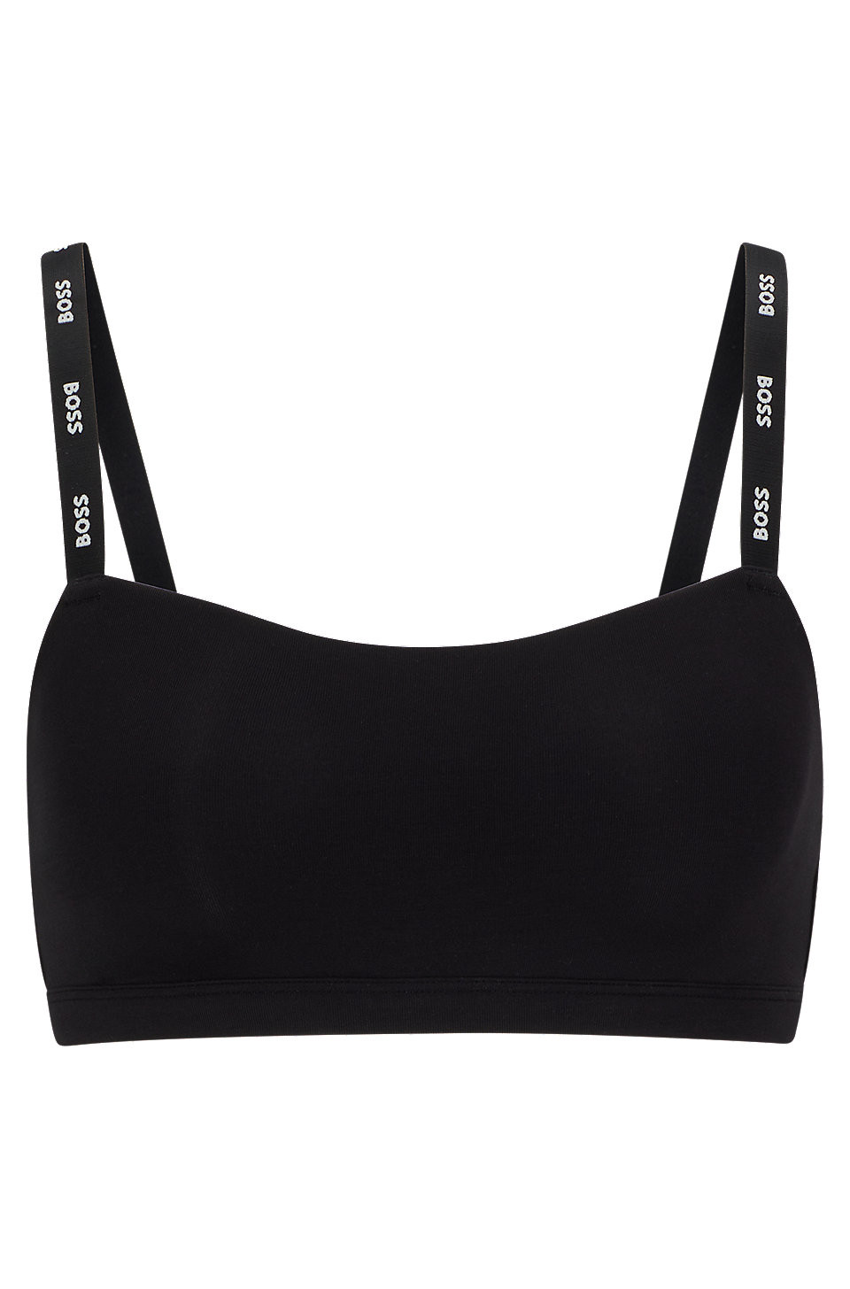 Padded bralette with detachable branded straps | Hugo Boss NL