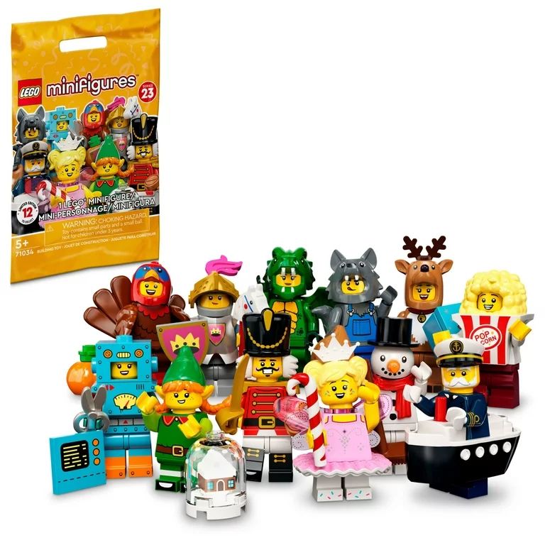 LEGO Minifigures Series 23 71034 Limited-Edition Building Toy Set (1 of 12) - Walmart.com | Walmart (US)