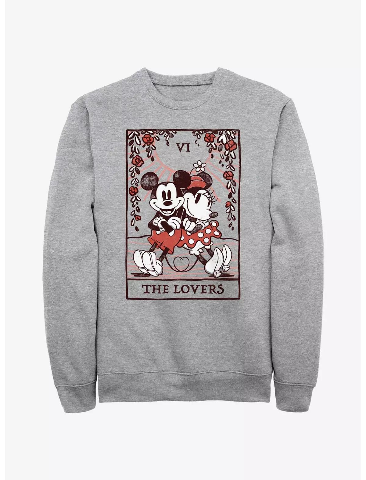 Disney Mickey Mouse & Minnie Mouse The Lovers Sweatshirt | Hot Topic
