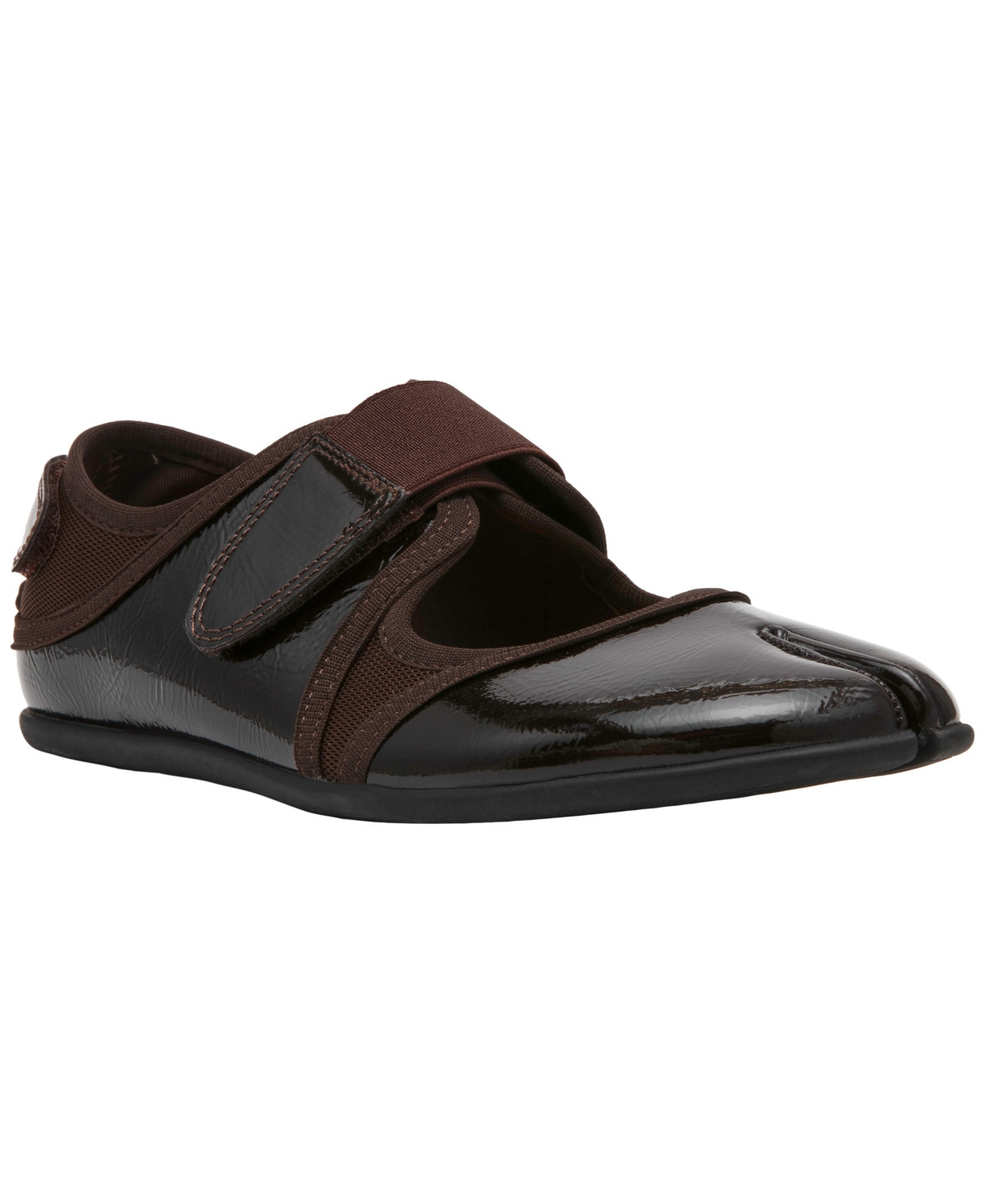 Steve Madden Women's Rapid Mary Jane Tabi Sneakers - Brown Patent | Macy's