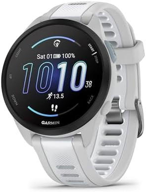 Garmin Forerunner 165, Running Smartwatch, Colorful AMOLED Display, Training Metrics and Recovery... | Amazon (US)