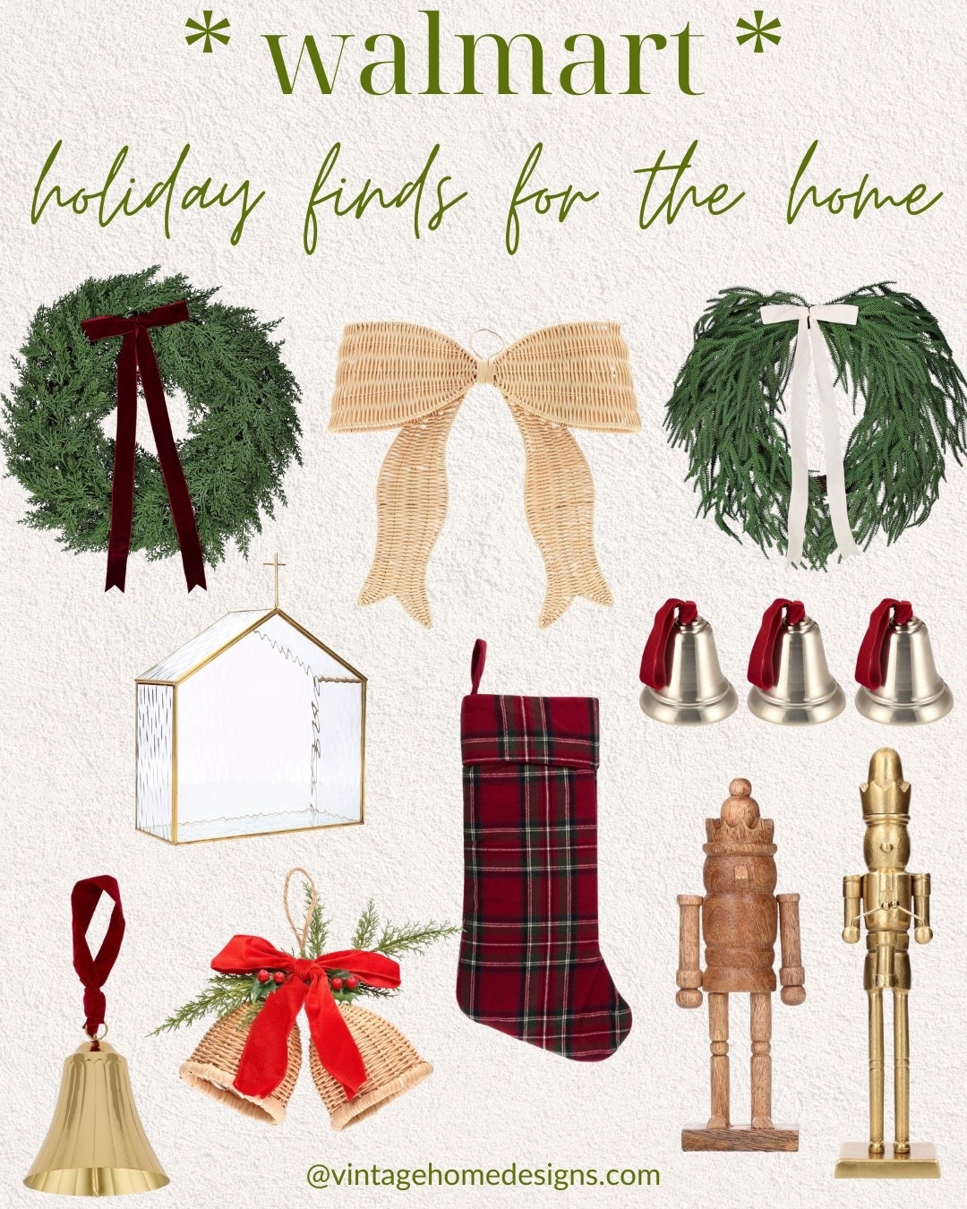 Walmart is already bringing Christmas magic!

So many cute and affordable finds to make your home feel cozy and festive without breaking the bank. 

Sharing some of my favorites.