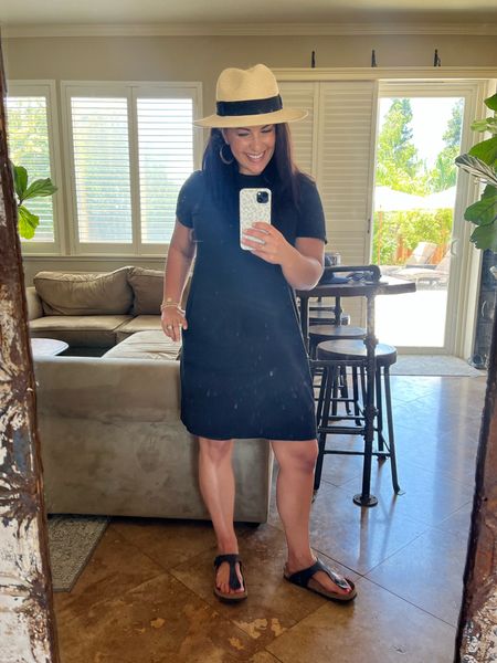 Bring on the heat wave! Wearing my favorite cotton t shirt dress that is under $12, runs tts, comes in extended sizes and many colors. I forgot I had these Birkenstock gizeh sandals in my closet. I found some for a great deal if you’re size 6-7.5. 

#LTKshoecrush #LTKSeasonal #LTKstyletip