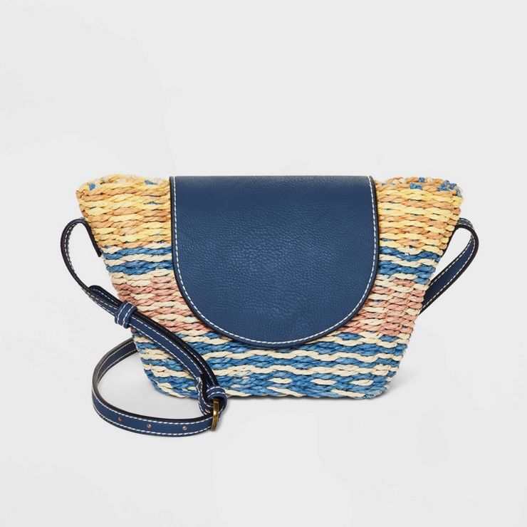 Straw Crossbody Bag - Universal Thread™ | Target