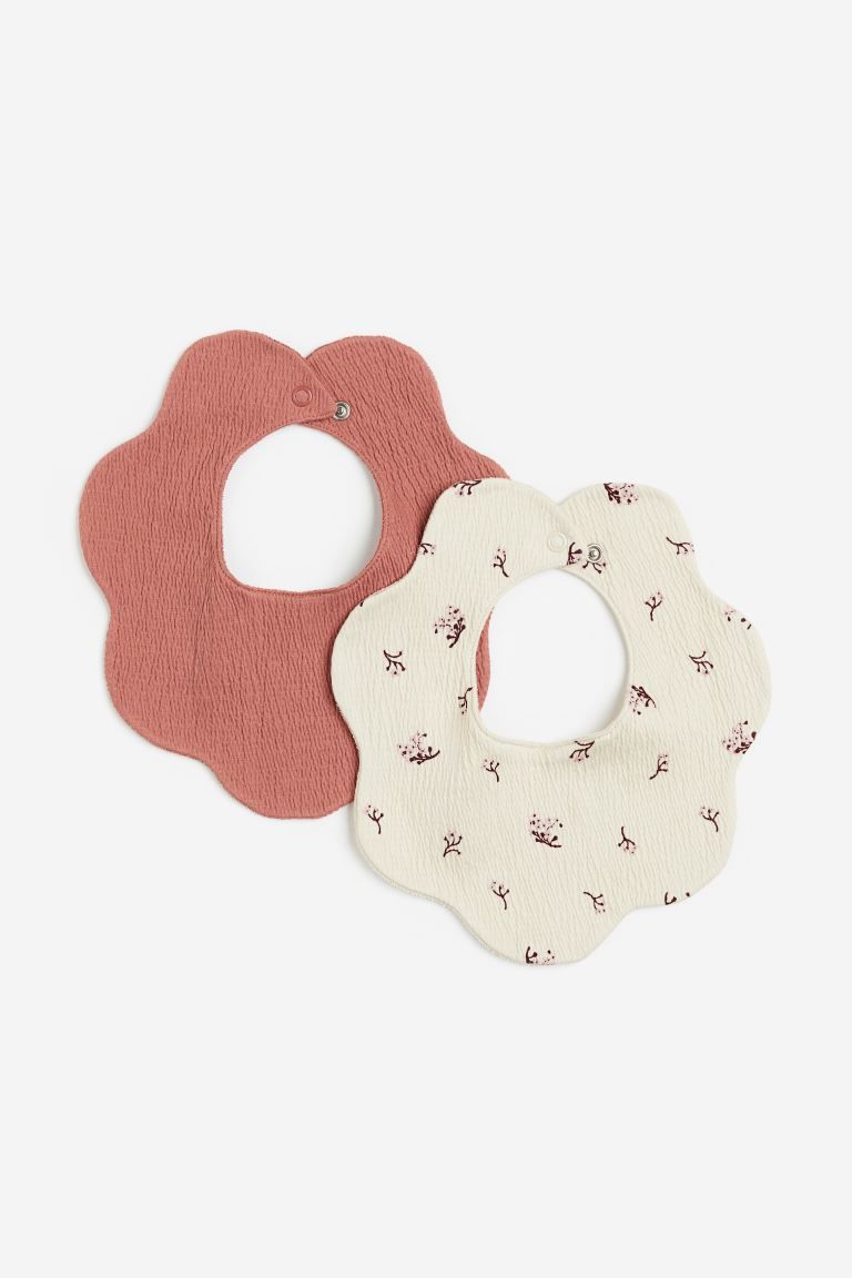 2-pack Terry-lined Bibs | H&M (US + CA)