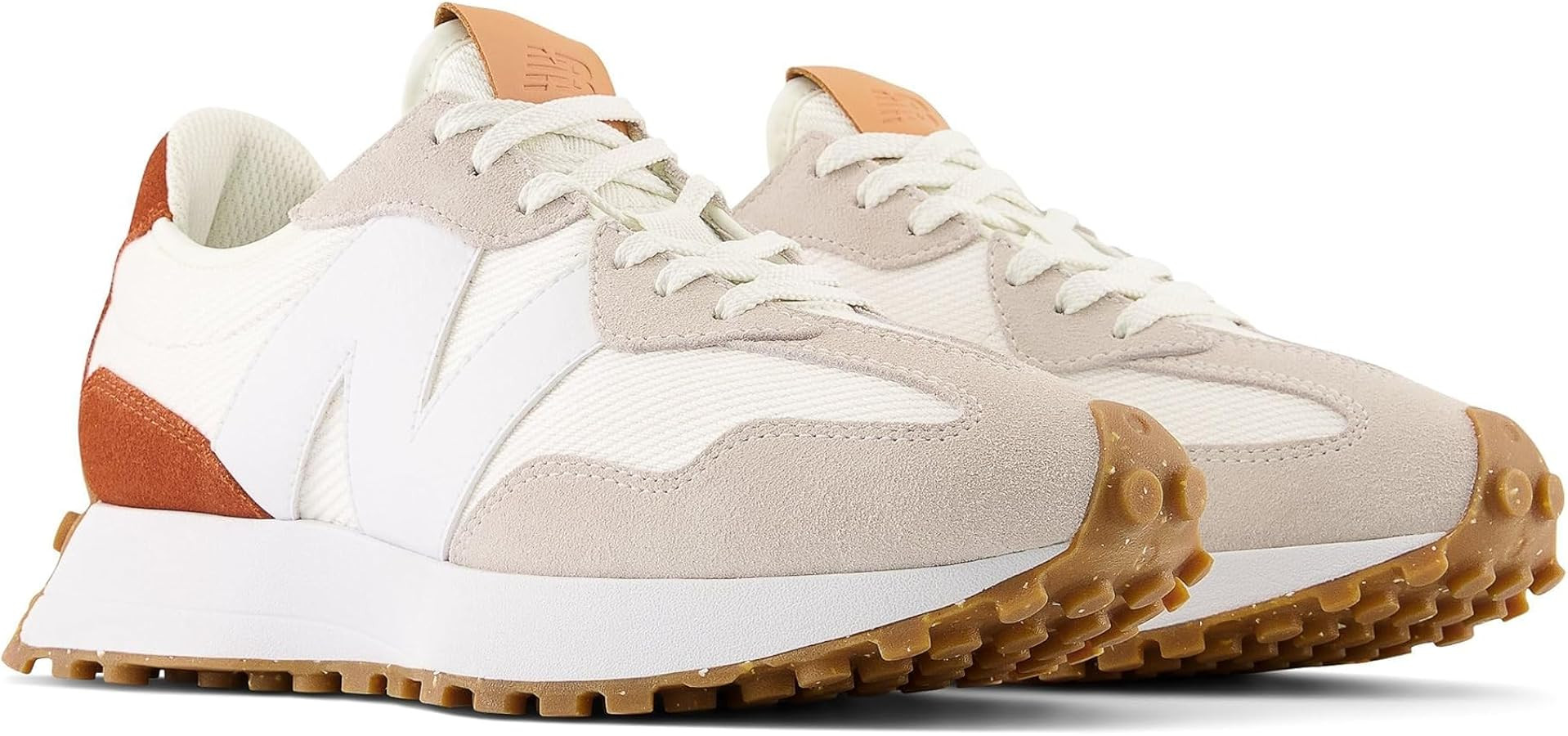 New Balance Women's 327 Sneaker, Sea Salt/Rust Oxide, 7.5 | Amazon (US)